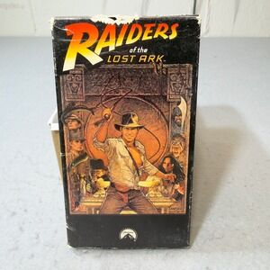 Raiders of the Lost Ark VHS 1989 Paramount Indiana Jones Harrison Ford 01376